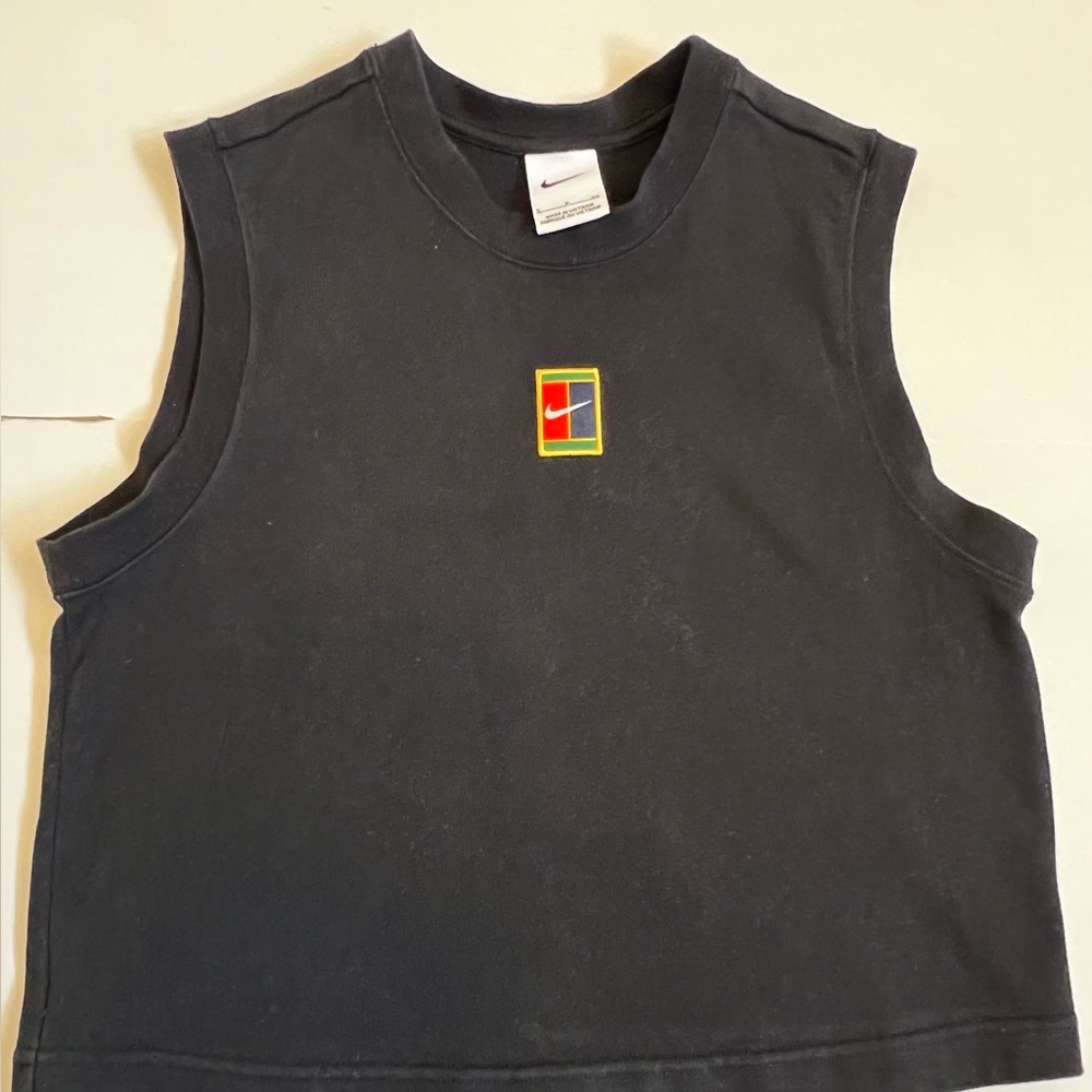 Nike Nikecourt cotton sleeveless crop top size XS/S